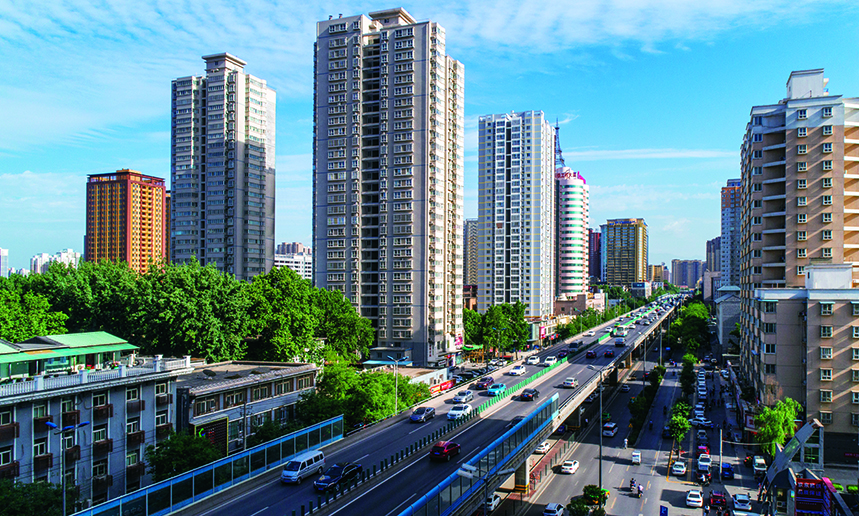 西安市东二环金花路高架桥
